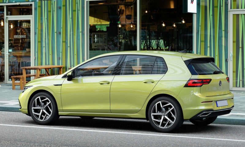 Volkswagen Golf MK8 Side