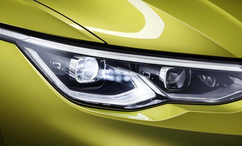 Volkswagen Golf MK8 lights