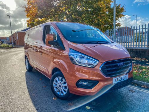 orange ford van