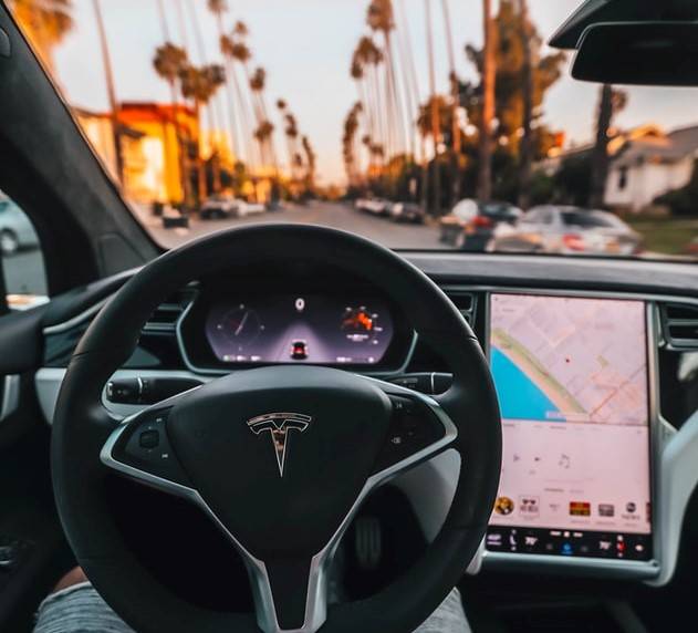 Inside a Tesla