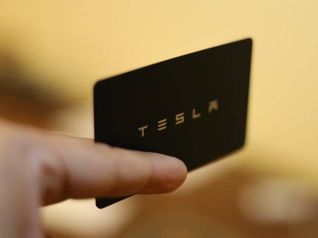 Tesla Business Card