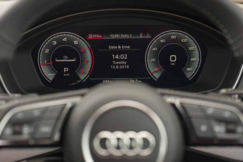 Audi A4 Driver Dash