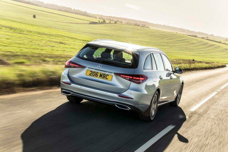 Merceded C Class Rear