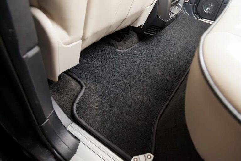 Rental car mats