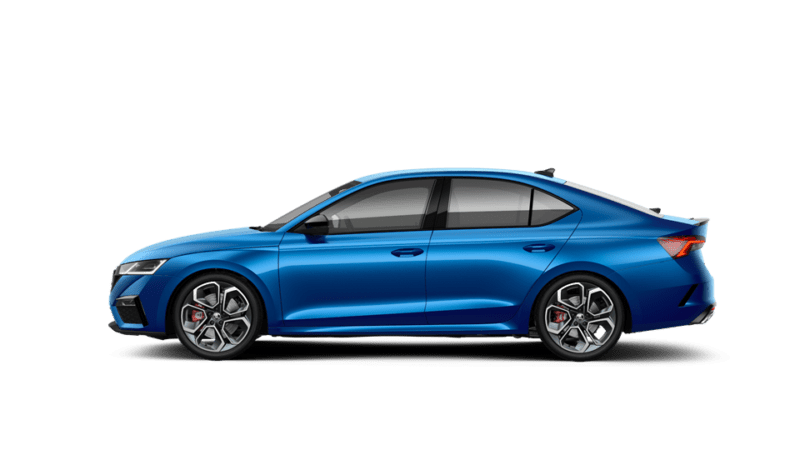 Skoda Octavia Vrs 5dr Auto Side Profile