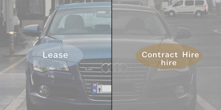 Two cars, one leased, one contract hired.